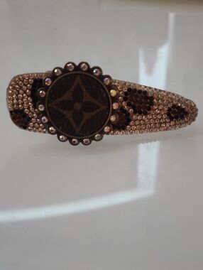 Keep It Gypsy Upcycled Lv Hair Clip